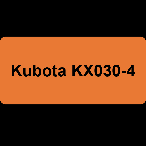 Kubota KX030-4